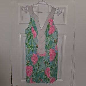 Lilly Pulitzer Sheath Dress Embroidery